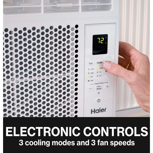 Haier 6000 BTU Window Air Conditioner for 250 Square Feet with Remote